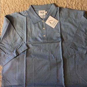 Slazenger men’s blue golf shirt